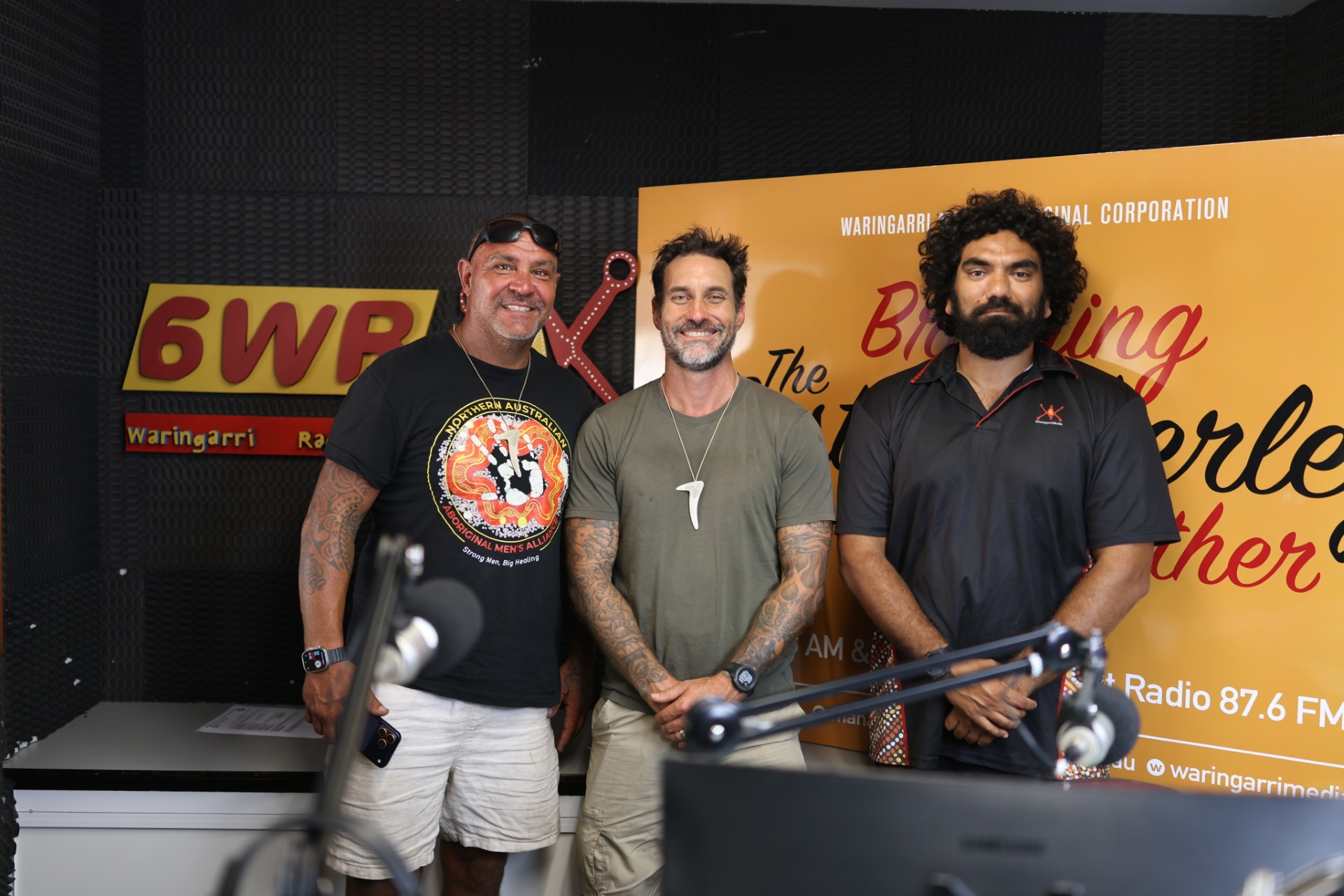 Waringarri Media interview Jeremy, Clinton and Donny