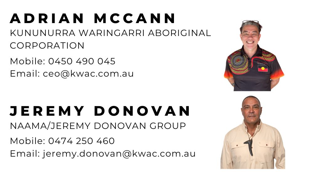 Adrian & Jeremy contact details